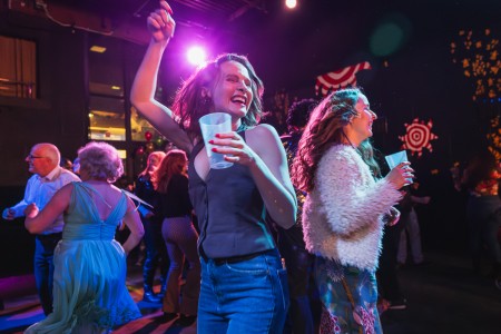 Absolwenckie potupaje na UMK [fot. Szymon Zdziebło]